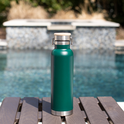 ALLCASION<sup>&reg;</sup> Performance Bottle - Take your favorite beverage, hot or cold, wherever you go in this 22 oz. lightweight bottle.  Made of stainless steel with copper liner, eco-friendly, reusable and recyclable.  Keeps hot for 12 hours and cold for 24 hours.
